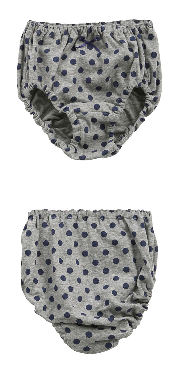 ガロー Garau ショーツ キッズ ジュニア 女の子 女児 5枚セット ドット ボーダー チェック 130 140 150 160 165