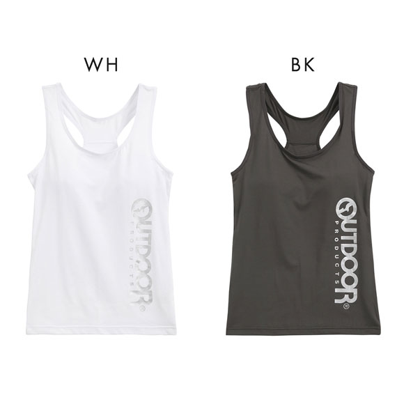 アウトドアプロダクツ OUTDOOR PRODUCTS キッズ ジュニア カップ付き タンクトップ 女児 女の子 ガールズ 150 160 165 インナー