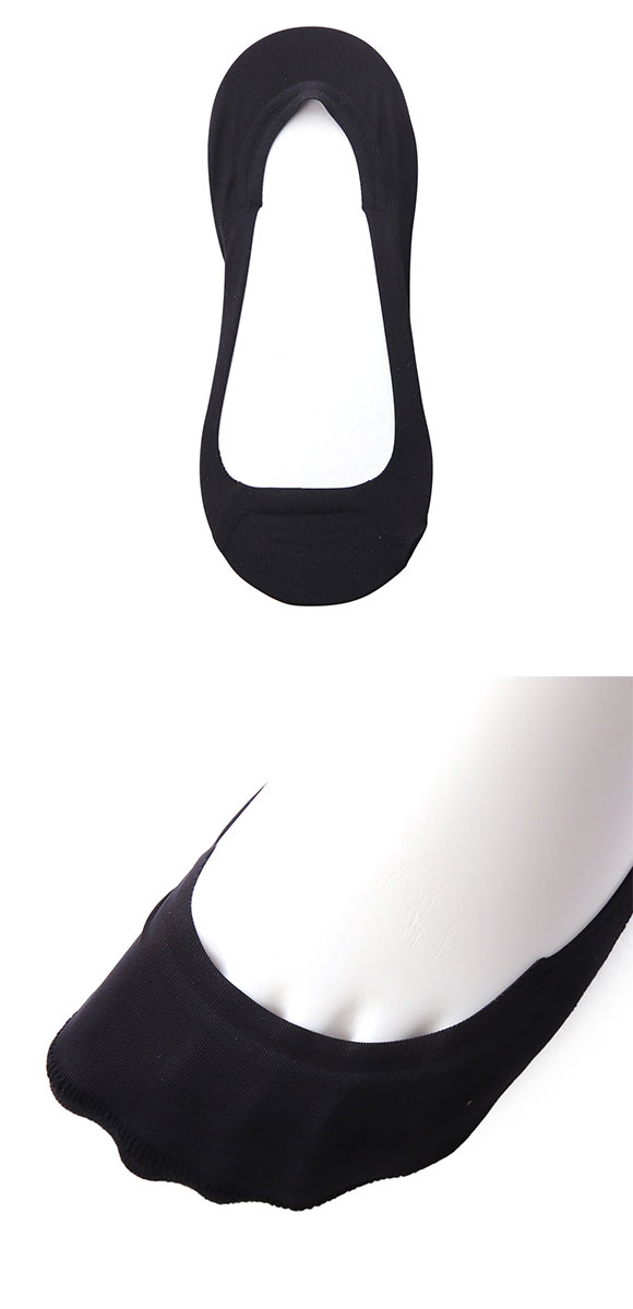 ココピタ 4足組 浅め フットカバー パンプス 履き口シームレス 足底綿混 定番 ソックス 靴下 21-23cm 23-25cm レディース KOKOPITA