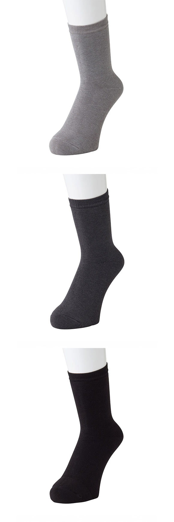 ココピタプラス あったか実感 クルー丈 レギュラー丈 靴下 吸湿発熱 保温 あったか レディース