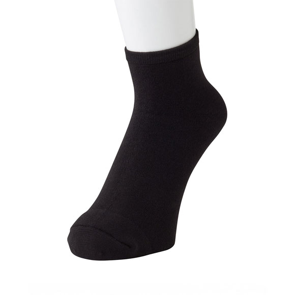 ココピタプラス あったか実感 ハーフ丈 靴下 ソックス 吸湿発熱 保温 あったか メンズ