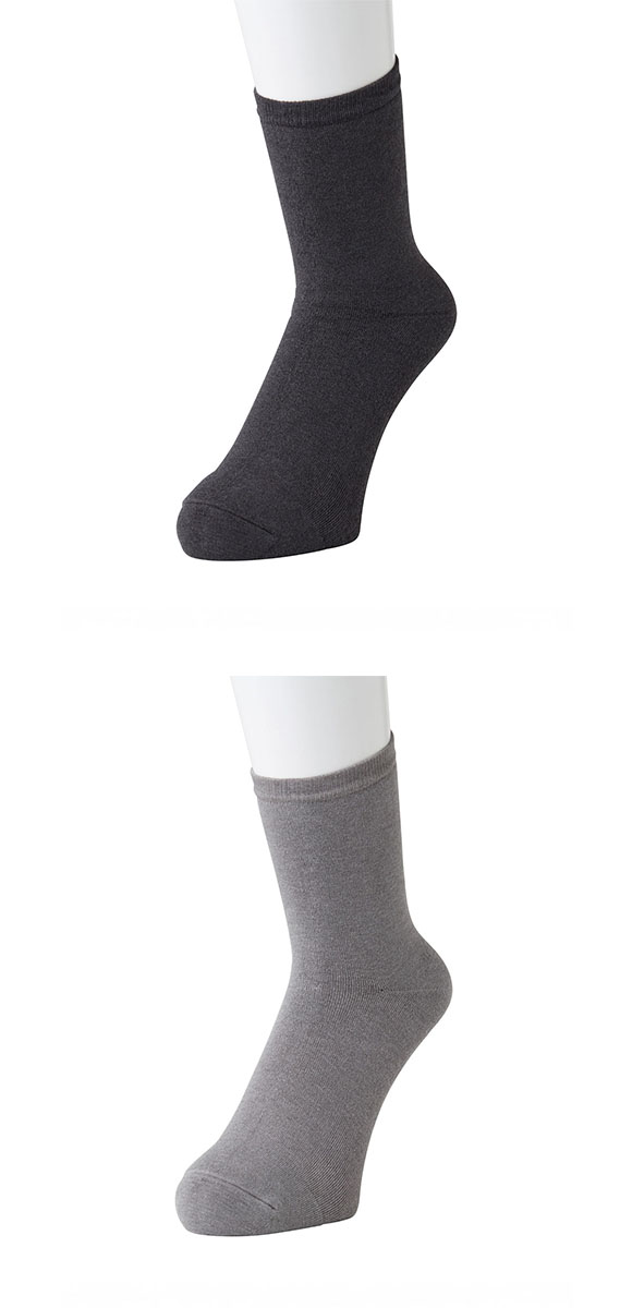 ココピタ あったか実感 レギュラー短め丈 靴下 ソックス 吸湿発熱 保温 あったか 大きめサイズ メンズ