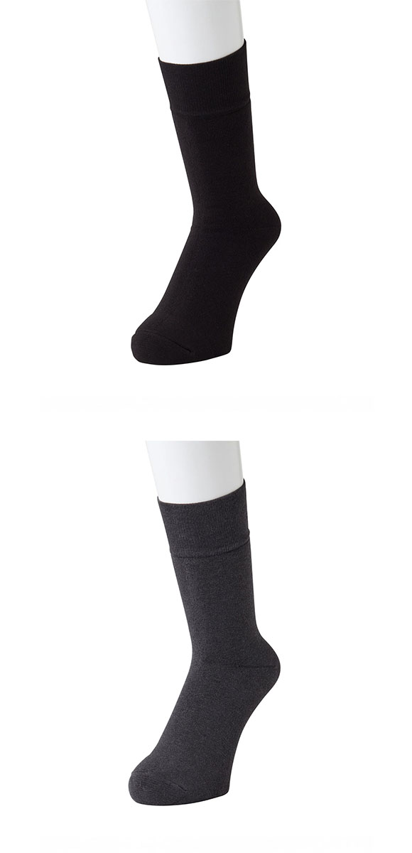 ココピタ あったか実感 レギュラー丈 クルー丈 つま先が厚い あったかソックス 冷え対策 つま先二重 吸湿発熱 保温 メンズ 通勤 通学