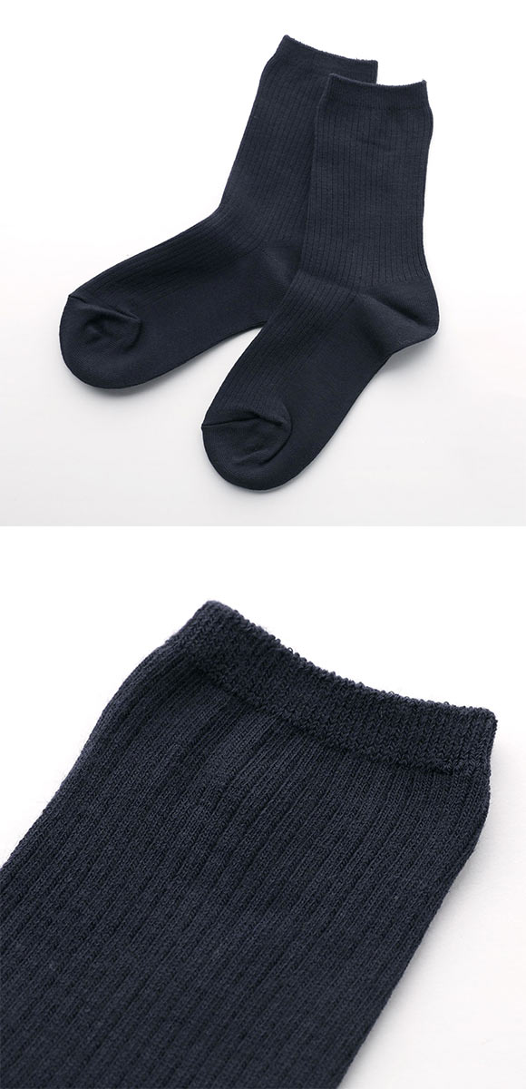 学校へ行こう お母さんの声を集めて作った丈夫な W消臭靴下 ソックス 2足組 16-18cm 19-21cm 22-24cm リブ仕様