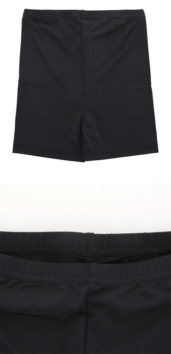 ミズノ MIZUNO くろぱん ひんやり氷結タッチ スパッツ オーバーパンツ ショート丈 ジュニア キッズ 吸汗速乾 スポーツ レディース