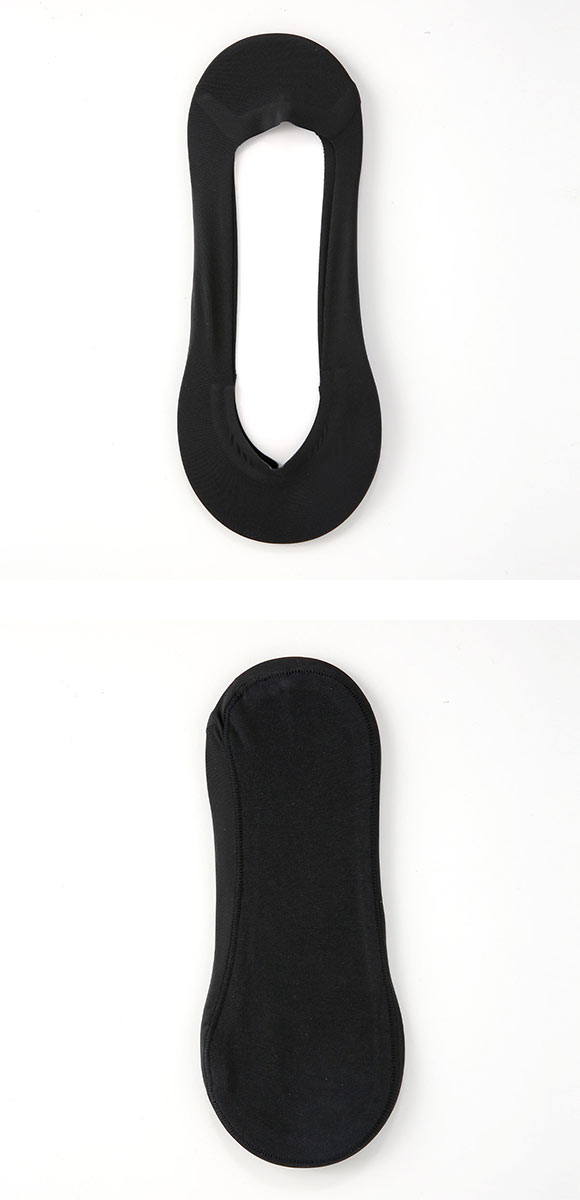 脱げないココピタ フットカバー 浅め 浅履き 履き口シームレス 足底綿混 パンプス ソックス 靴下 21-23cm 23-25cm 24-26cm KOKOPITA