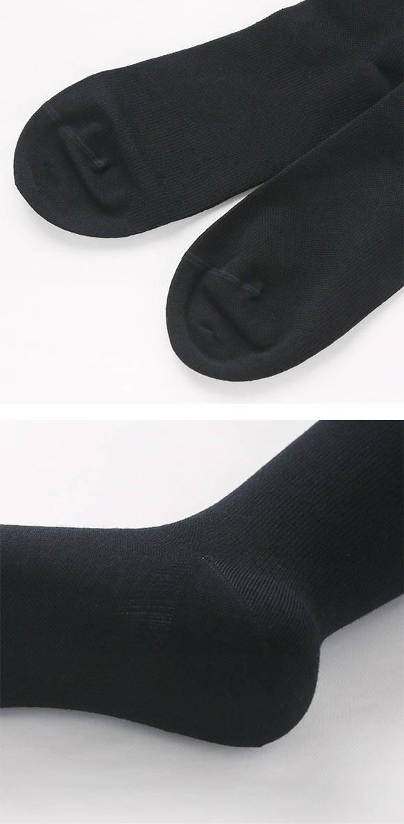 靴下サプリMEN うずまいて血行を促すソックス ハイソックス 靴下 着圧 消臭 日本製 24-26cm 26-28cm メンズ