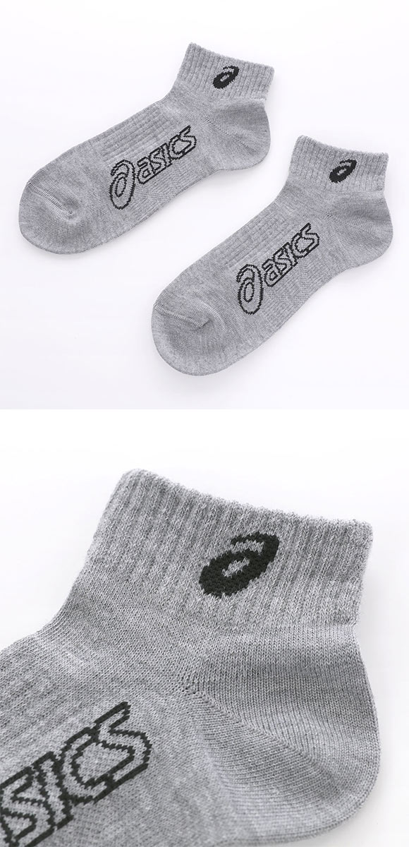 アシックス スニーカー丈 ソックス 3足組 ASICS