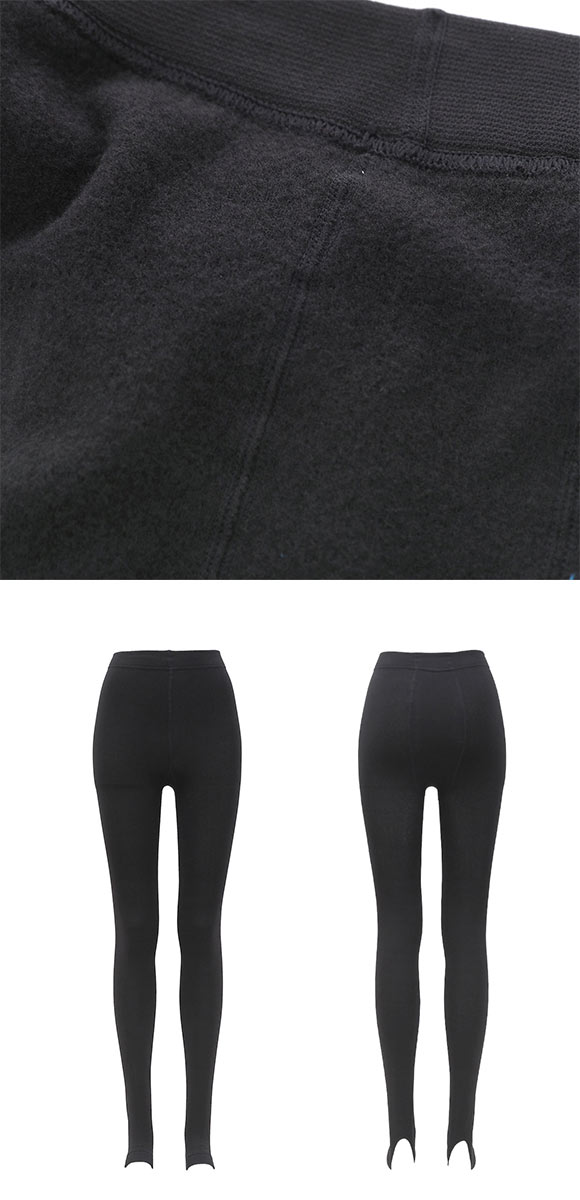 冬レギンス 160デニール トレンカ 10分丈 裏起毛 ふんわりあたたか レディース M-L JM-L JJM-L 大きいサイズ okamoto