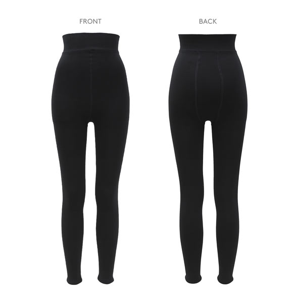 冬レギンス 10分丈 毛布のような裏起毛 ハイウエスト ふんわり レディース M-L JM-L JJM-L 大きいサイズ okamoto