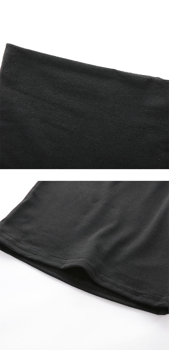 プラチナホット 温感ペチコートレギンス 5分丈 腹巻つき あったか 保温 透け防止 ML レディース okamoto Platinumhot