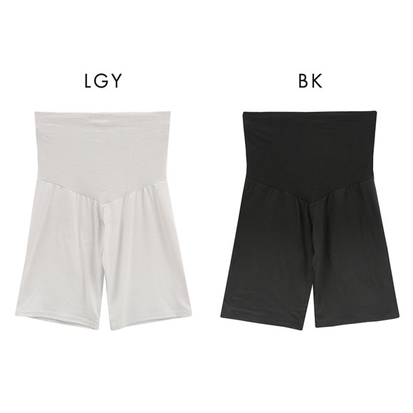 プラチナホット 温感ペチコートレギンス 5分丈 腹巻つき あったか 保温 透け防止 ML レディース okamoto Platinumhot