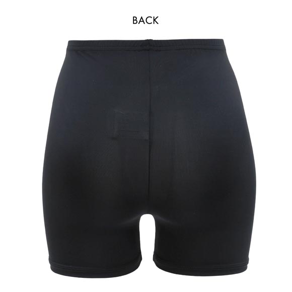 くろぱん ミズノ レディース ひんやり氷結タッチ ひざ上20cm丈 S-LL 冷感 DRY スポーツ 部活 学校 学生 ティーン MIZUNO