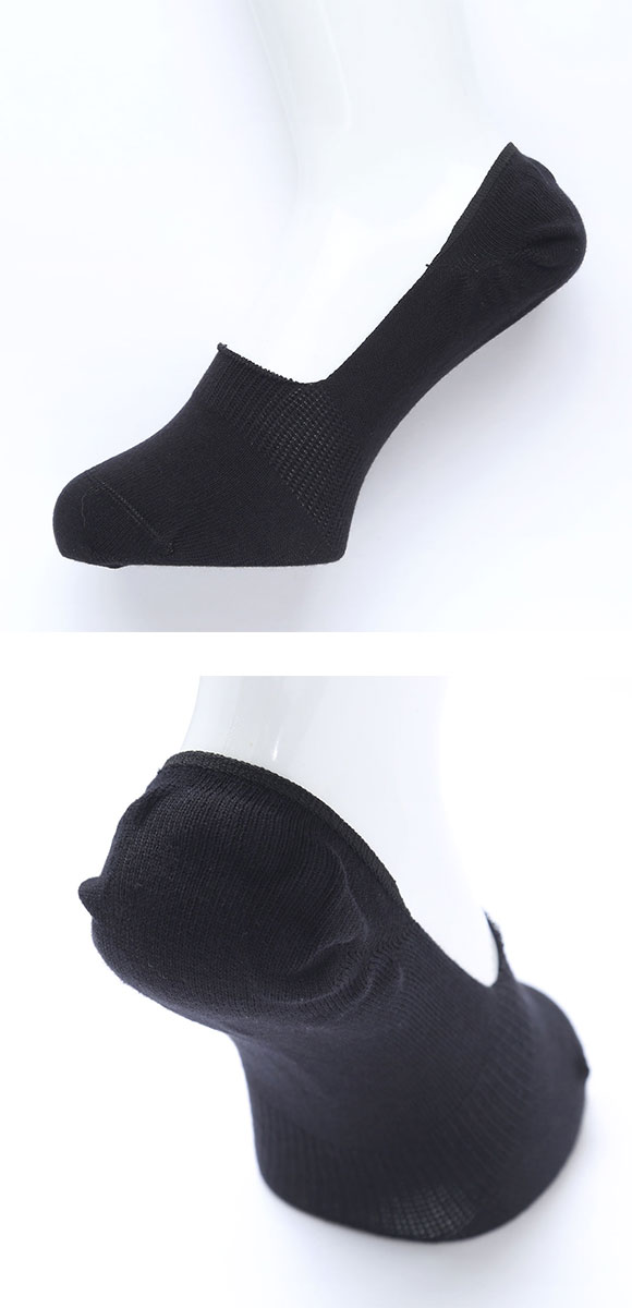 ココピタ 3足組 フットカバー 浅め 浅履き 綿混 スニーカー メンズ ソックス 靴下 脱げない 25-27cm 27-29cm KOKOPITA