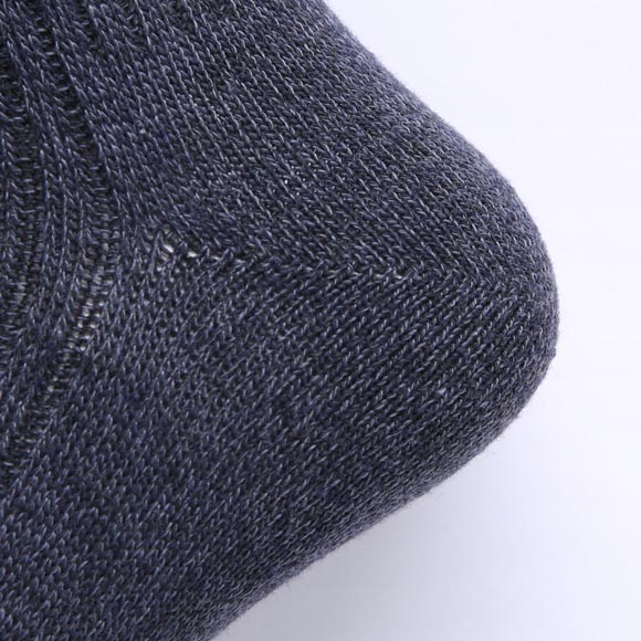 靴下研究所 ニオイ知らず ソックス 4足組 クルー丈 消臭 刺繍 メンズ 靴下 24-26cm 26-28cm オカモト okamoto