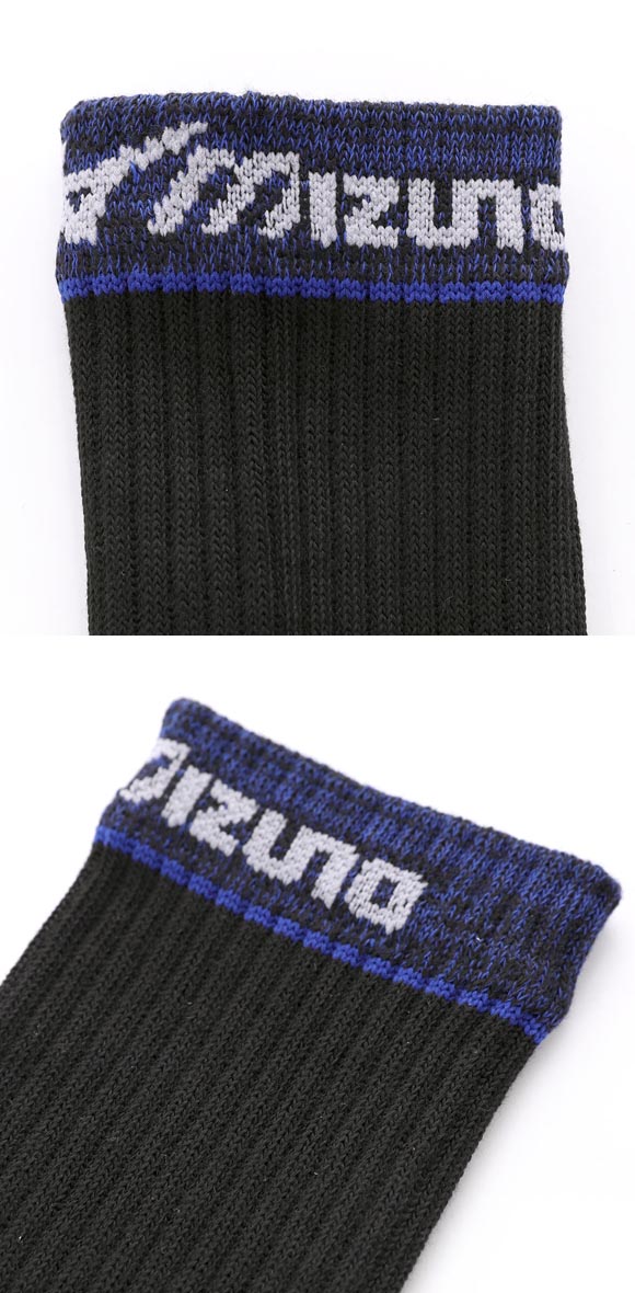 ミズノ ワークソックス 強靭フィット クルー丈 5本指 2足組 破れにくい 作業用 サポート メンズ 24-26cm 26-28cm MIZUNO WORK