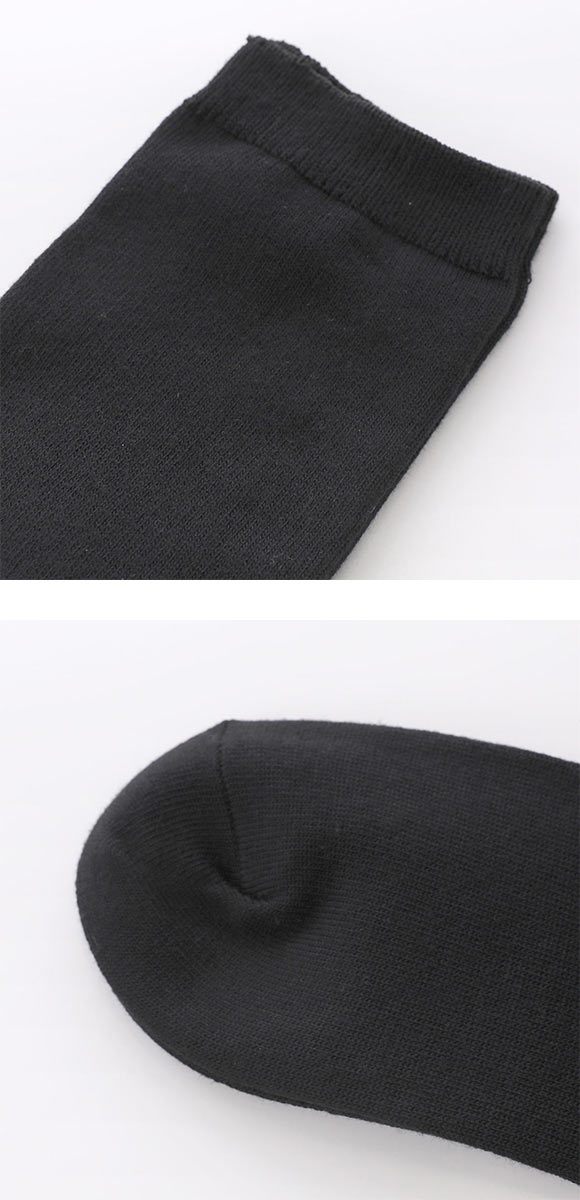 JOSE 無地 ハイソックス 32cm丈 3足組 okamoto 632186
