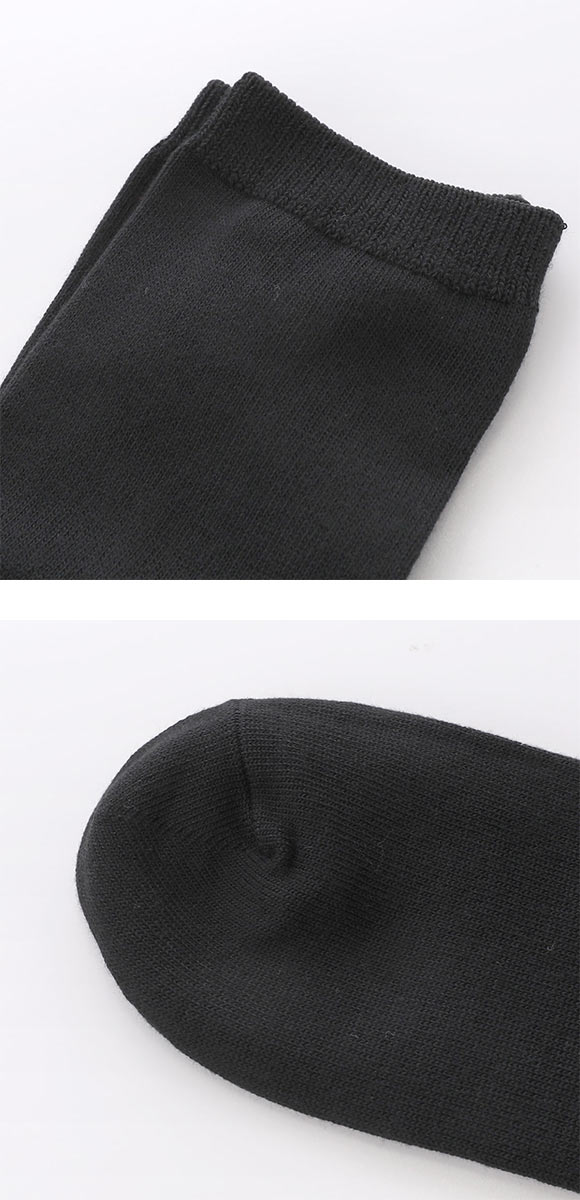 JOSE スクールソックス ジュニア 20cm丈 クルー丈 3足組 無地 破れにくい 消臭 靴下 22-25cm okamoto 635175