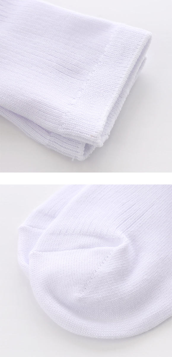 JOSE スクールソックス ジュニア 18cm丈 クルー丈 3足組 リブ 破れにくい 消臭 靴下 22-25cm okamoto 635177