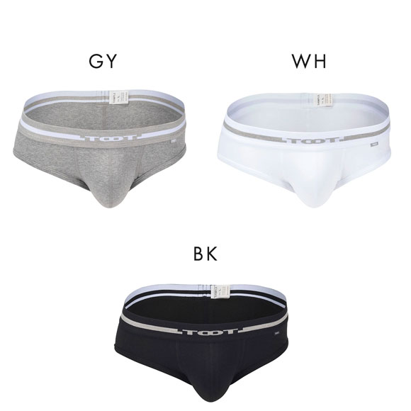 トゥート TOOT ORIGIN BASIC BIKINI ビキニ 前とじ BC23A020 パンツ ブリーフ メンズ ローライズ ベーシック コットン