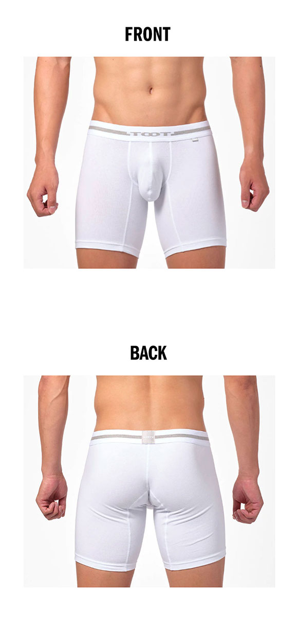 トゥート TOOT ORIGIN BASIC LONG BOXER ロングボクサーパンツ 前とじ BC23A030 S M L LL XL メンズ ローライズ ベーシック コットン