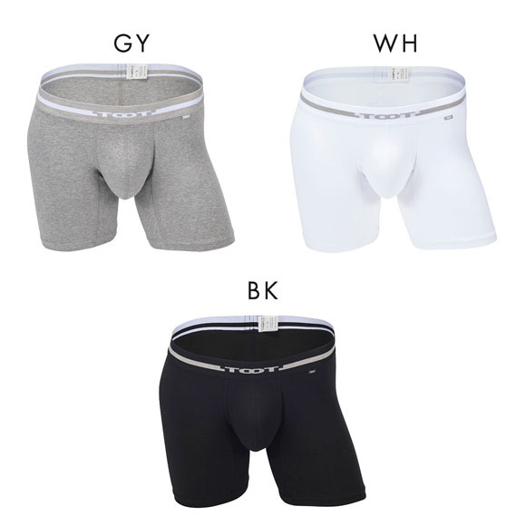 トゥート TOOT ORIGIN BASIC LONG BOXER ロングボクサーパンツ 前とじ BC23A030 S M L LL XL メンズ ローライズ ベーシック コットン