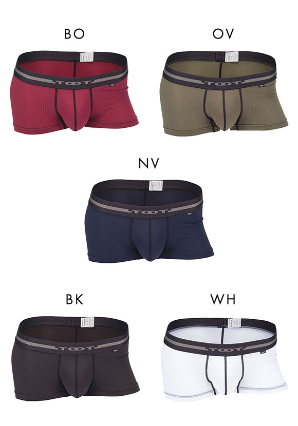 トゥート TOOT ReNEW TOOT MESH plus メッシュ ボクサーパンツ S M L LL XL BC24S300 メンズ ローライズ 前とじ 抗菌防臭 ムレ 汗対策 吸汗速乾