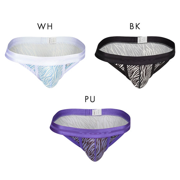 トゥート TOOT ゼブラ カップビキニ メンズ 前とじ BV25A032 日本製