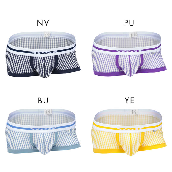 トゥート ギンガムチェック ボクサー III ボクサーパンツ メンズ 前とじ 立体カップ TOOT