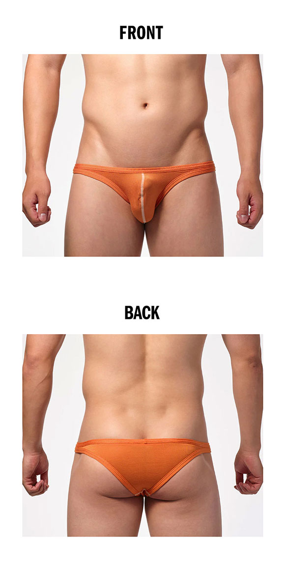 トゥート ハイマテリアル カラーステッチ ビキニ メンズ 前閉じ 立体カップ ローライズ TOOT