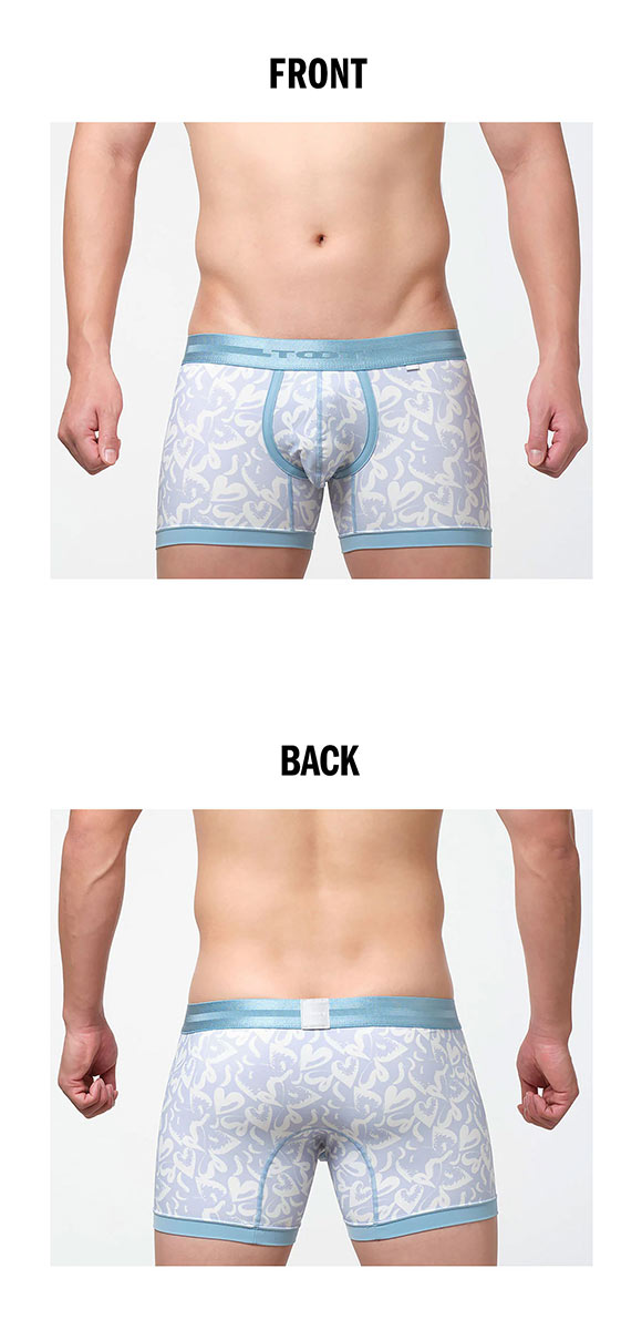 トゥート TOOT グラフィカルハート ミドルボクサー ボクサーパンツ メンズ 前とじ HT03J369