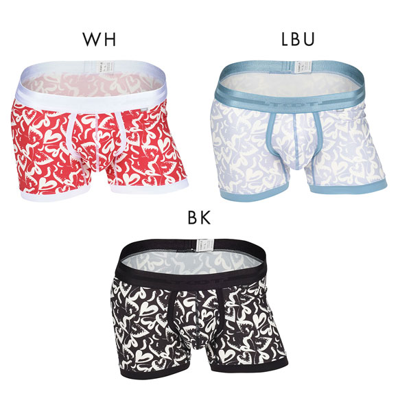 トゥート TOOT グラフィカルハート ミドルボクサー ボクサーパンツ メンズ 前とじ HT03J369