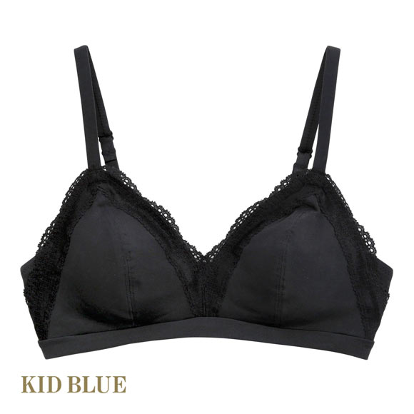 キッドブルー KID BLUE 24ベンベルグベア天 ノンワイヤーブラジャー 単品