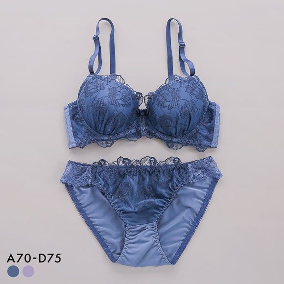 サンエイ ミスティックローズ ブラセット ABCD ブラジャー ショーツ セット 美胸 谷間 丸胸 SANEI