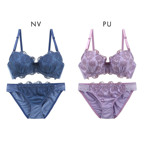 サンエイ ミスティックローズ ブラセット ABCD ブラジャー ショーツ セット 美胸 谷間 丸胸 SANEI