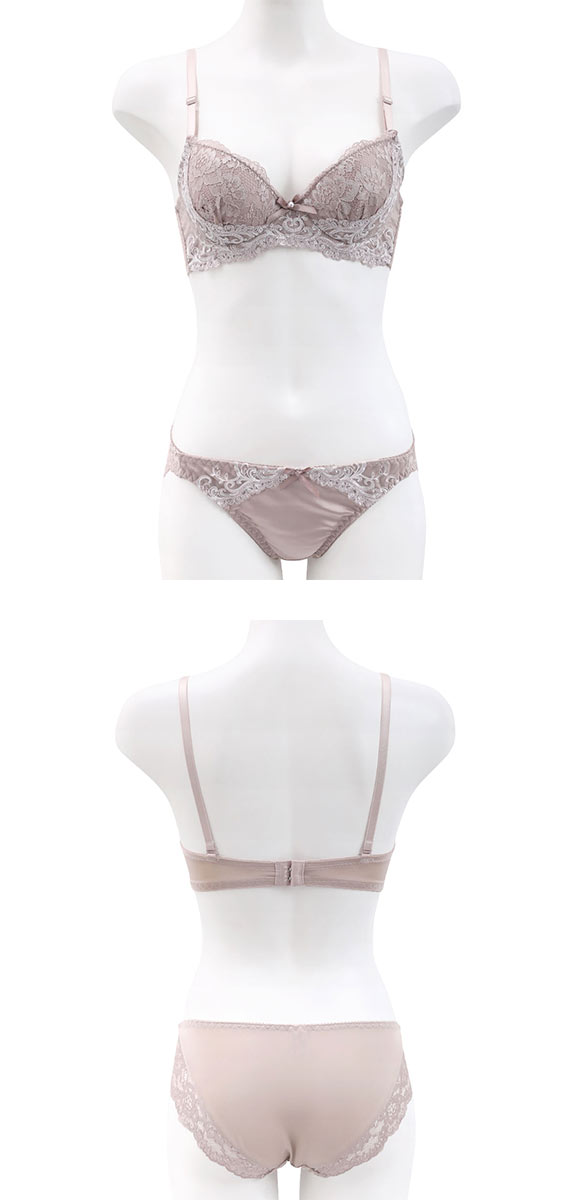 サンエイ アラベスクボタニカル ブラセット ABCD 脇肉 はみ肉すっきり 脇寄せ ブラジャー ショーツ セット 美胸 谷間 丸胸 SANEI