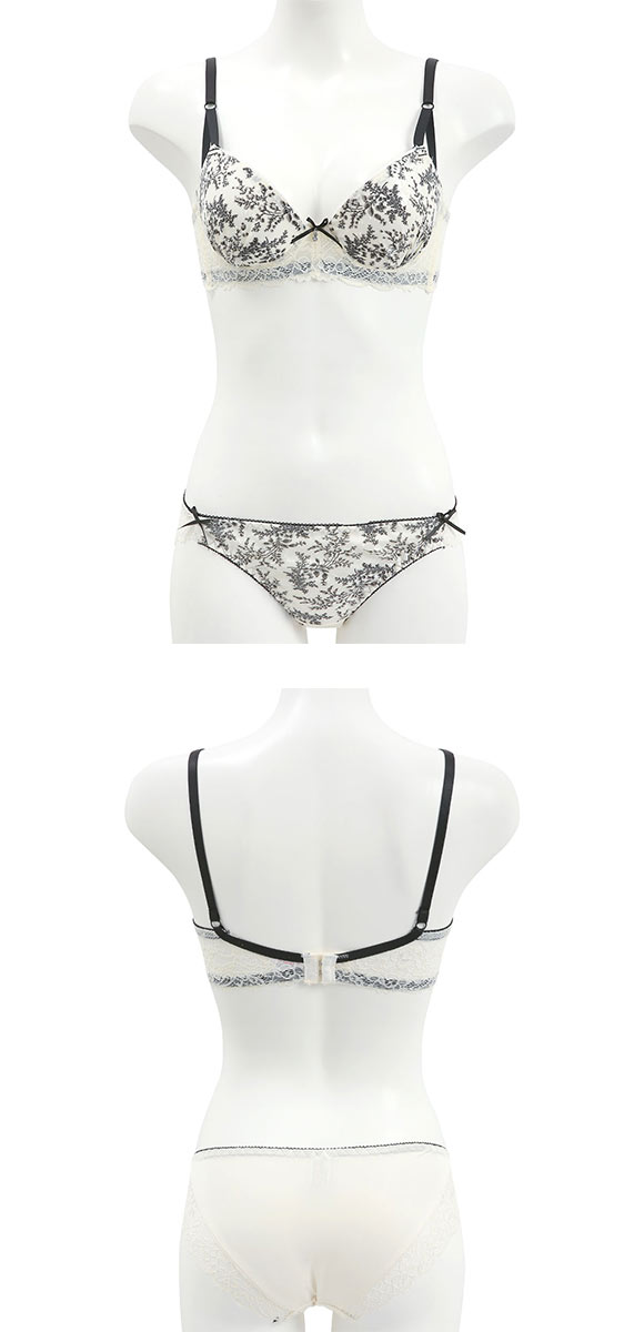 サンエイ 脇高 トワルドジュイ ブラセット ABCD 脇肉 はみ肉すっきり 脇寄せ ブラジャー ショーツ セット 美胸 谷間 丸胸 SANEI