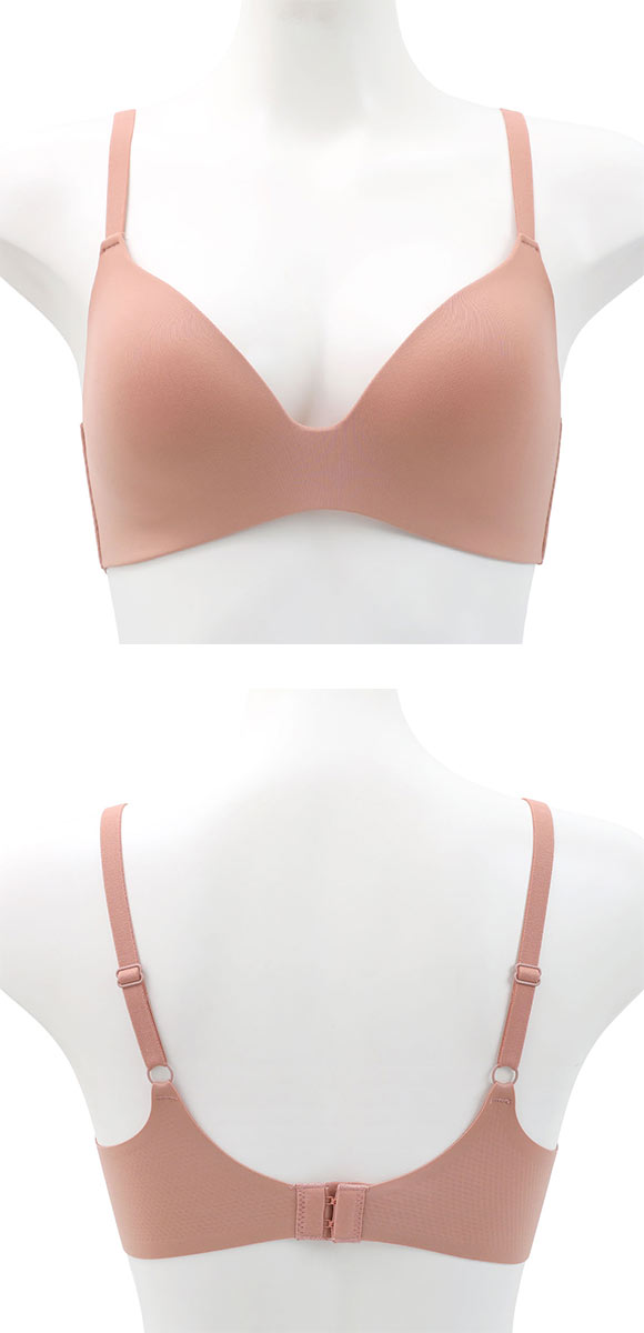 サンエイ しなやかFit 新感覚ワイヤレスブラ ノンワイヤーブラジャー S M L LL 単品 SANEI 樹脂ワイヤー フィット 脇肉