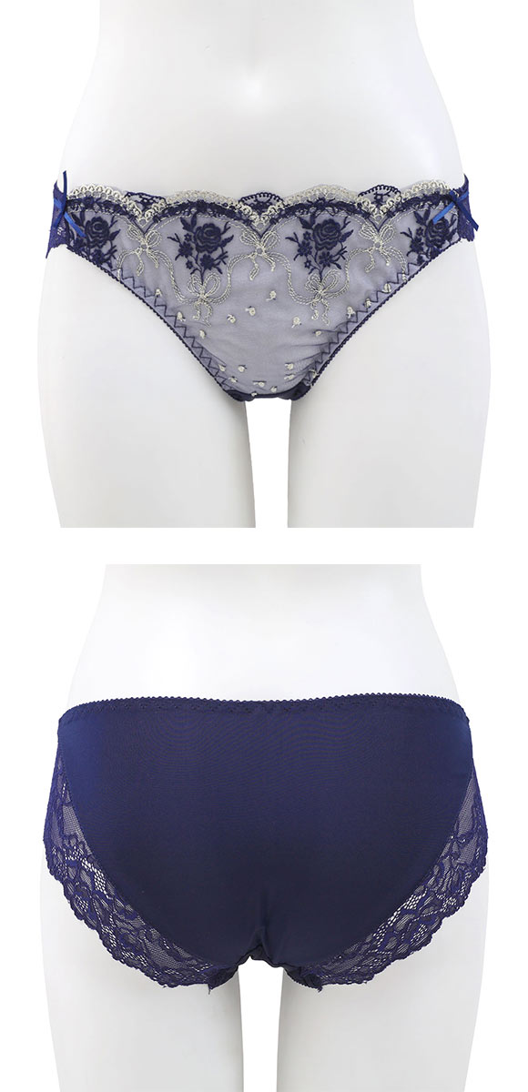 サンエイ ロココ調ローズリボン カップ付き スリップ＆ショーツ ランジェリー ベビードール キャミ 上下セット SANEI