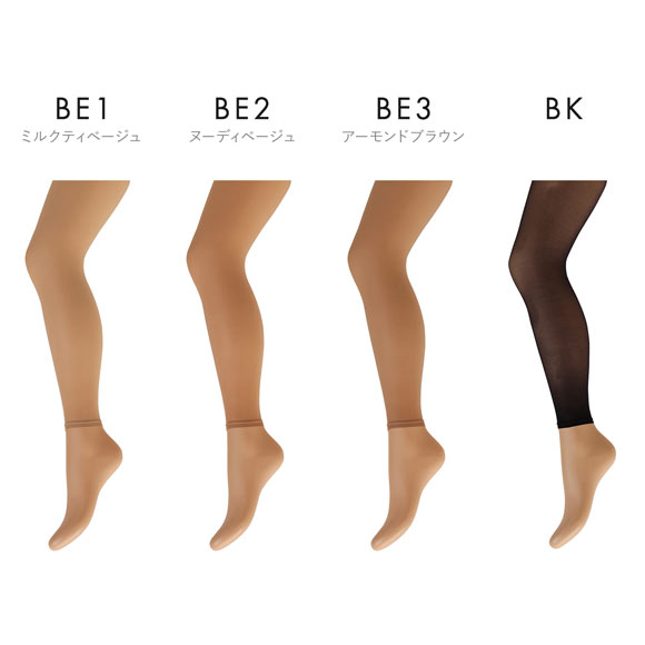 モア MORE 伝線しにくいレギンス 10分丈 日本製