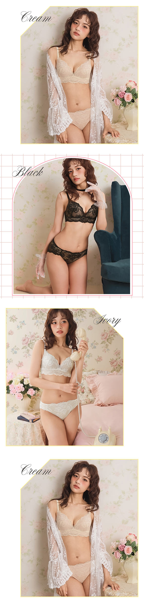 魔法のフィットブラ ノーマルショーツ レディース 女性 下着 レース 深め 深履き お尻すっぽり 大きいサイズ スタンダード 可愛い パンツ