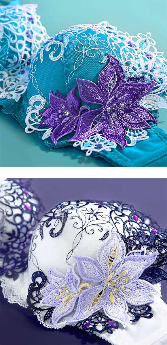 HIMICO 高潔な美しさ漂う Giglio Regina ブラジャー BCDEF 008series 単品