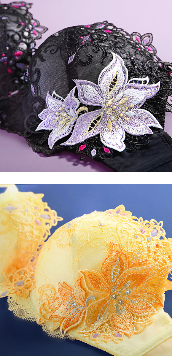 HIMICO 高潔な美しさ漂う Giglio Regina ブラジャー BCDEF 008series 単品