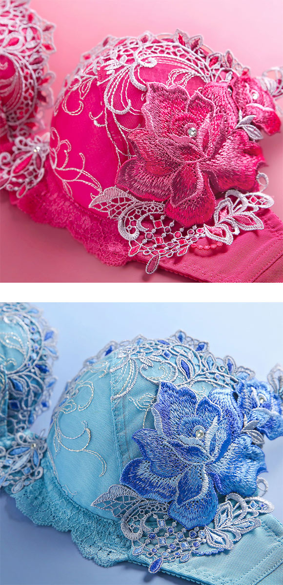 HIMICO 優美で絢爛に魅せる Ammirare Rosa ブラジャー BCDEF 010series 単品