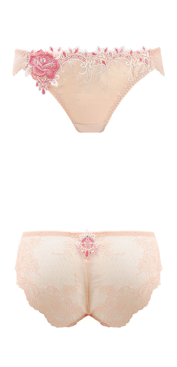 HIMICO 優美で絢爛に魅せる Ammirare Rosa ショーツ スタンダード ML 010series 単品 バックレース