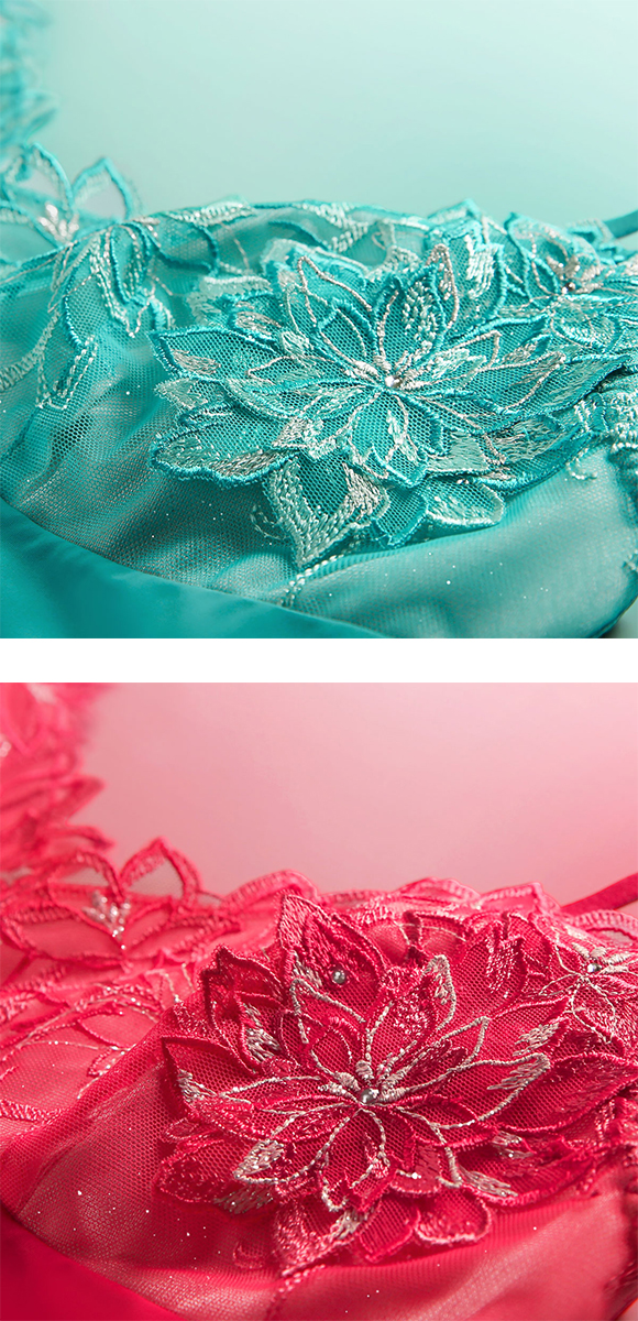 HIMICO 儚く神秘的な Regina della Notte スリップ ロングキャミソール ML 011series ランジェリー