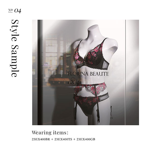 フロリナヴォーテ Moulin Rouge ノーマルショーツ 総レース ML 単品 FLORINA BEAUTE eXsta ムランルージュ