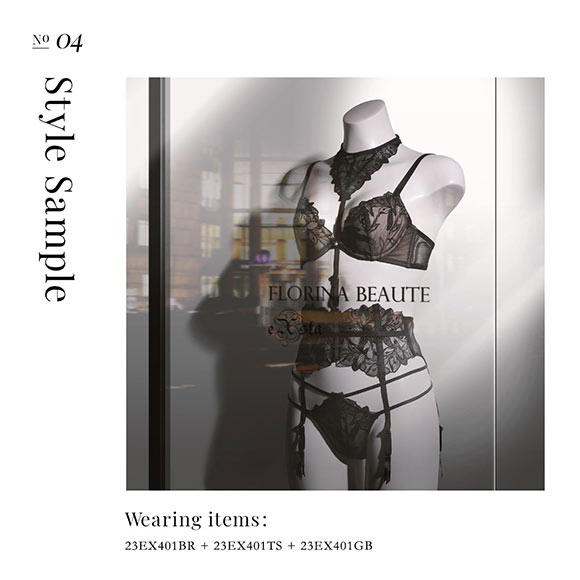 フロリナヴォーテ Soiris ノンパテッド ブラジャー 総レース ランジェリー BCDEF 単品 FLORINA BEAUTE eXsta ソワリス