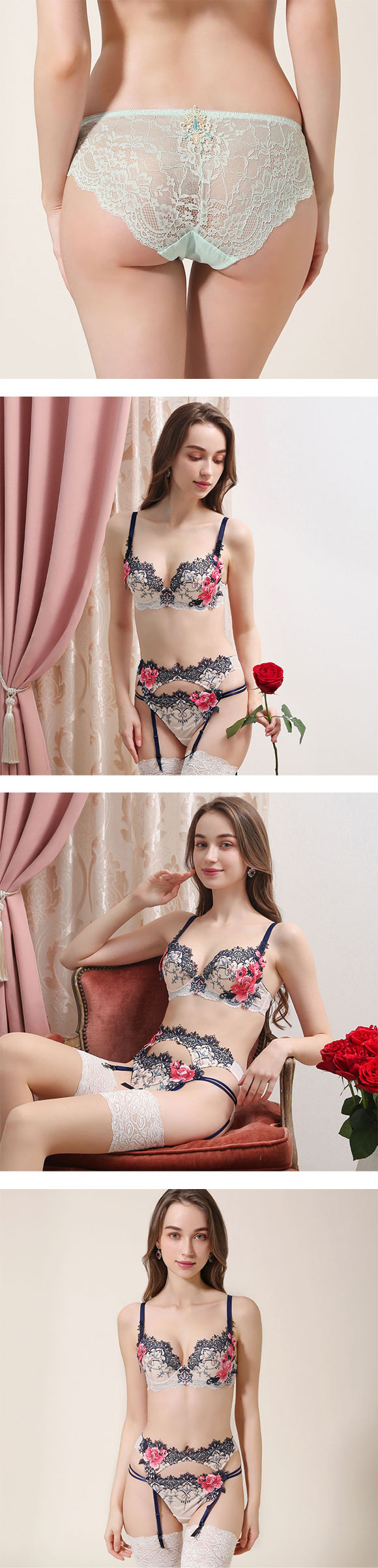 HIMICO ヒミコ ショーツ スタンダード M L バックレース 単品 021series ランジェリー