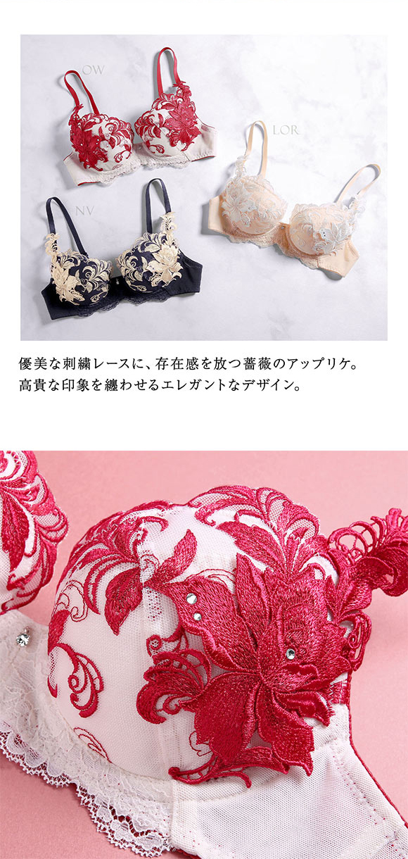 ヒミコ 022シリーズ HIMICOブラジャー 下着 レディース 勝負下着 セクシー 刺繍 ランジェリー ワイヤーブラ 大きいサイズ 白鳩